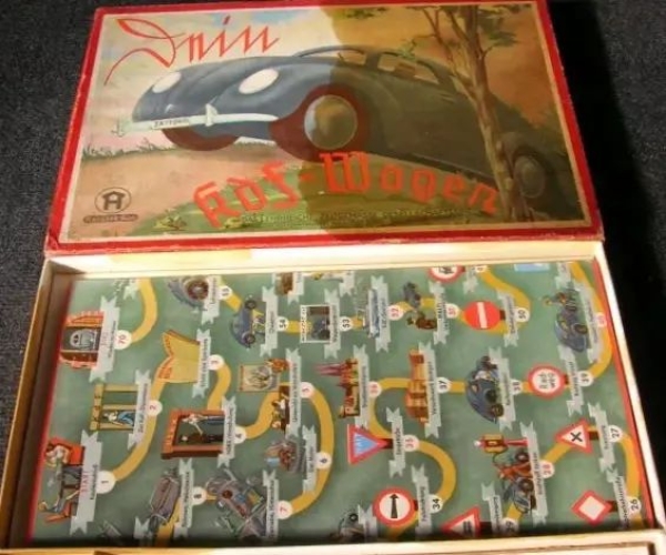 Hauser "Dein KdF-Wagen" Volkswagen KdF Gesellschaftsspiel mit Originalkarton (4981)